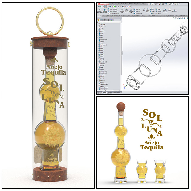 Tequila Bottle Design
